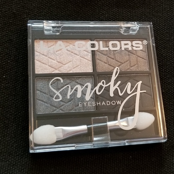 L.A. Colors Other - L.A. COLORS,  4 Colorblock Eyeshadow, SMOKY